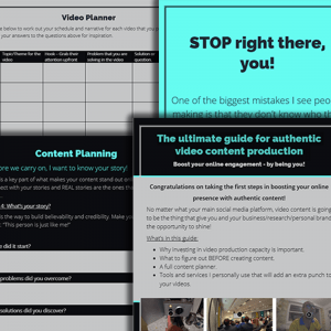 How to create an engaging video for YouTube, LinkedIn and more - FREE download